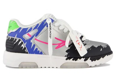 Pre-owned Off-white Men's Offwhite Out Of Office "ooo" Low Tops Bstroy Sneakers In Black/pink
