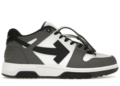 Pre-owned Off-white Men's Offwhite Out Of Office Ooo Low Tops Sneakers In Dark Gray/black