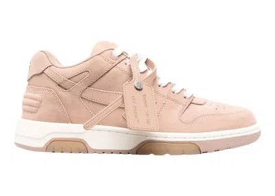 Pre-owned Off-white Men's Offwhite Out Of Office Ooo Low Tops Sneakers In Dark Suede In Brown