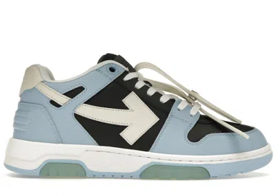 Pre-owned Off-white Men's Offwhite Out Of Office Ooo Low Tops Sneakers In Light/blue/black