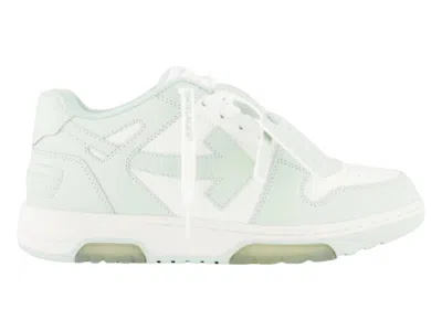Pre-owned Off-white Men's Offwhite Out Of Office Sneakers In Mint Green