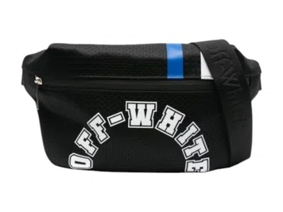 Pre-owned Off-white Men's Offwhite Outdoor Baseball Waist Bag In Black