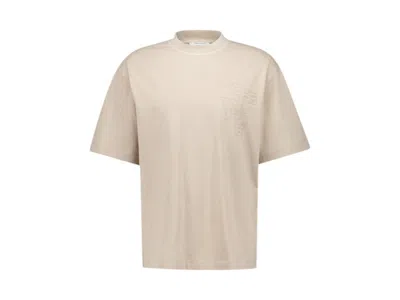 Pre-owned Off-white Men's Offwhite Outline Arrow Skate T-shirt In Beige