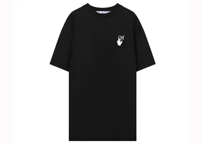 Pre-owned Off-white Men's Offwhite Oversized Arrows Marker Print T-shirt In Black