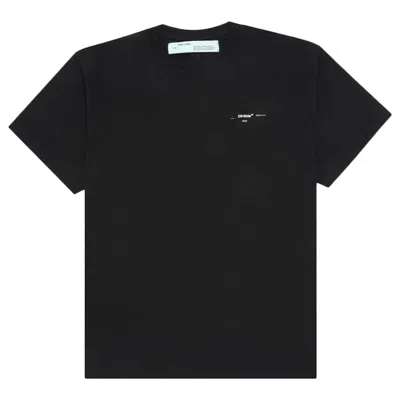 Pre-owned Off-white Men's Offwhite Oversized Diag Arrows T-shirt In Black