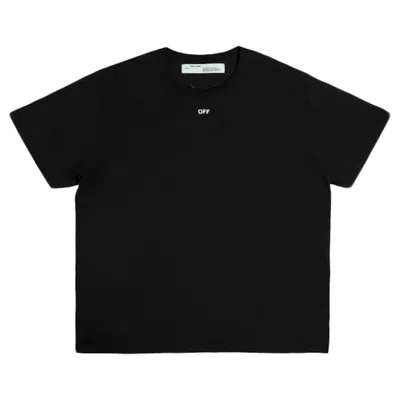 Pre-owned Off-white Men's Offwhite Oversized Diag Skulls T-shirt In Black