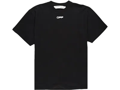 Pre-owned Off-white Men's Offwhite Oversized Fit Airport Tape T-shirt In Black