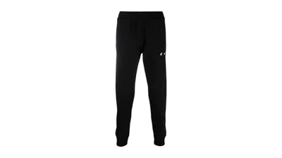 Pre-owned Off-white Men's Offwhite Ow Logo Short Cuffed Sweatpants In Black