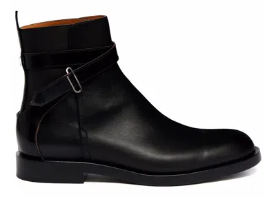 Pre-owned Off-white Men's Offwhite Paperclip Ankle Boots Sneakers In Black