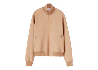 Pre-owned Off-white Men's Offwhite Quote Wool Slim Tracktop In Camel