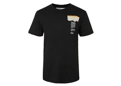 Pre-owned Off-white Men's Offwhite Rationalism T-shirt In Black