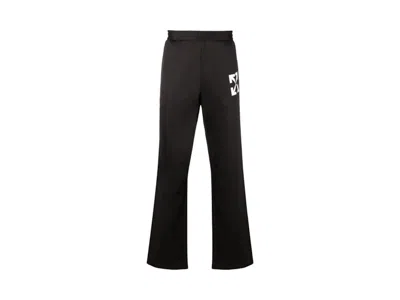 Pre-owned Off-white Men's Offwhite Single Arrow Slim Trackpant In Black