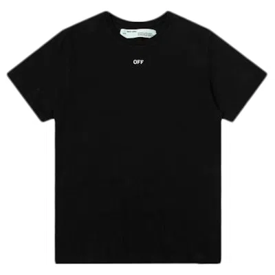 Pre-owned Off-white Men's Offwhite Slim Fit Diag Skulls T-shirt In Black