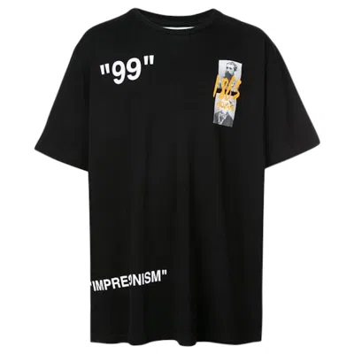 Pre-owned Off-white Men's Offwhite Slim Fit Summer T-shirt In Black