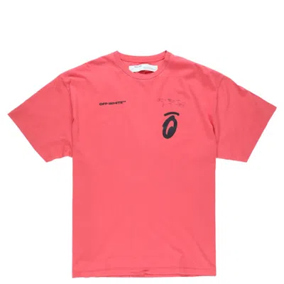 Pre-owned Off-white Men's Offwhite Splitted Arrows T-shirt In Red/black