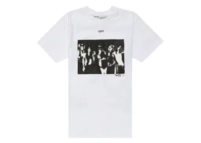 Pre-owned Off-white Men's Offwhite Spray Paint Photo T-shirt In White Black In Multi
