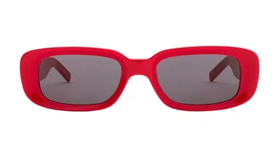 Pre-owned Off-white Men's Offwhite Sunglasses Acetatein Red/black In Multi
