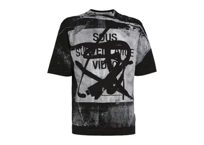 Pre-owned Off-white Men's Offwhite Tomek Skate Short Sleeve Tshirtin Black