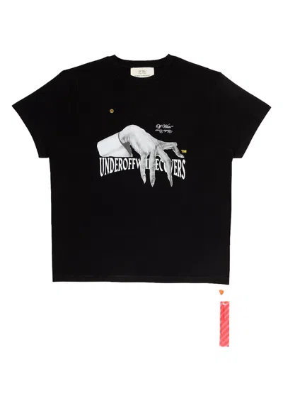 Pre-owned Off-white Men's Offwhite Undercover Hand Dart T-shirt In Black