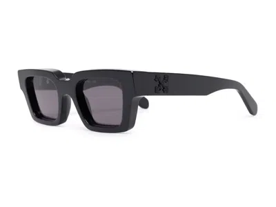 Pre-owned Off-white Men's Offwhite Virgil Rectangle Frame Sunglasses In Black/grey (oeri022s22pla0011007)