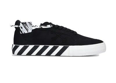 Pre-owned Off-white Men's Offwhite Vulc Low Double Fw20 Sneakers In Black