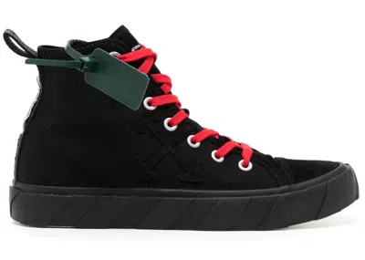 Pre-owned Off-white Men's Offwhite Vulc Mid Sneaker Sneakers In Black/red