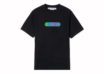 Pre-owned Off-white Men's Offwhite Weed Logo Print T-shirt In Black