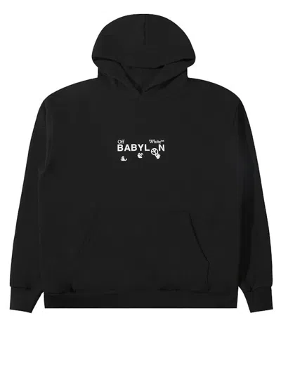 Pre-owned Off-white Men's Offwhite X Babylon Reaper Pullover In Black
