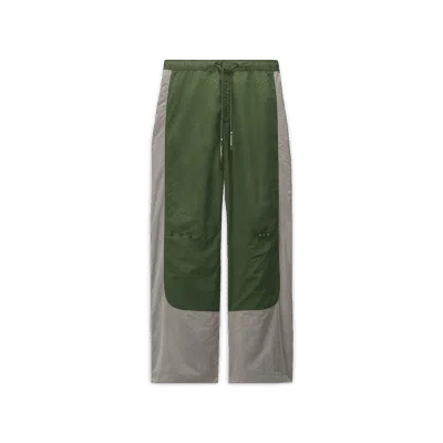 Pre-owned Off-white Men's Offwhite X Jordan Track Pant In Green/grey In Multi