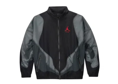 Pre-owned Off-white Men's Offwhite X Jordan Woven Jacket (asia Sizing) In Black