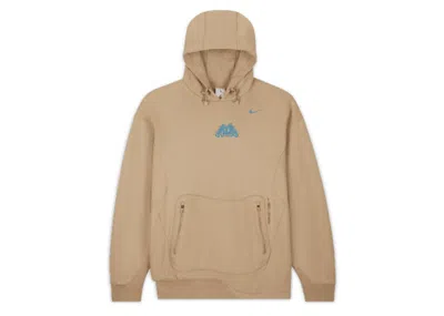 Pre-owned Off-white Men's Offwhite X Nike 006 Fleece Hoodie (asia Sizing) In Beige In Sand