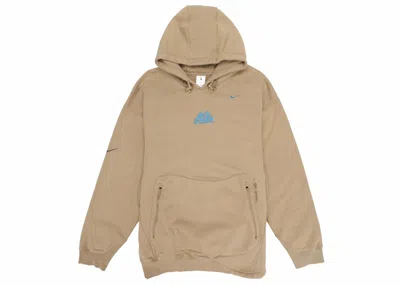 Pre-owned Off-white Men's Offwhite X Nike 006 Fleece Hoodie In Beige In Sand
