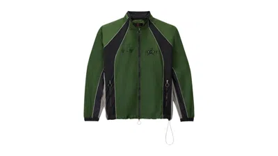 Pre-owned Off-white Men's Offwhite X Nike Jordan Logo Jacket In Green