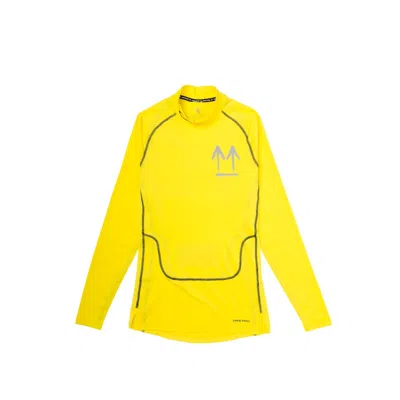 Pre-owned Off-white Men's Offwhite X Nike Longsleeve In Opti Yellow