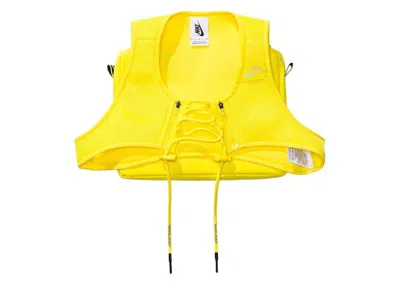 Pre-owned Off-white Men's Offwhite X Nike Nrg X Cross Bib In Yellow