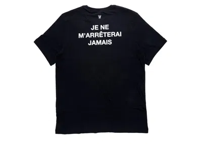 Pre-owned Off-white Men's Offwhite X Virgil X Serena Tee Shirt In Black