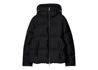 Pre-owned Off-white Men's Offwhite Zipfastening Padded Jacket In Black