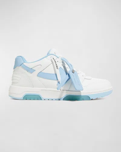 OFF-WHITE MEN'S OUT OF OFFICE ARROW LOW-TOP SNEAKERS