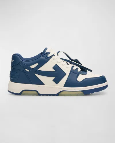 OFF-WHITE MEN'S OUT OF OFFICE BICOLOR SNEAKERS