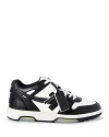 Off-white Men's Out Of Office Calf High Sneakers In White/black