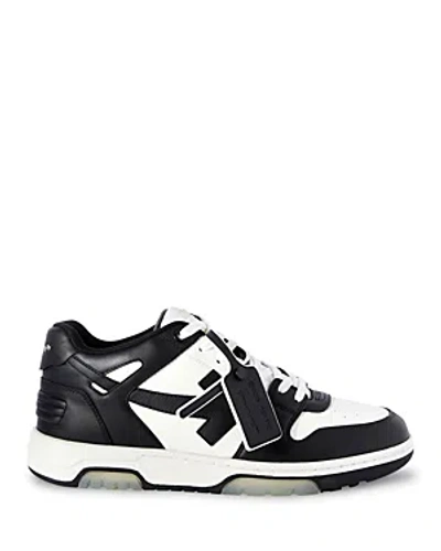 Off-white Men's Out Of Office Calf High Sneakers In White/black