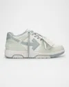 Off-white Out Of Office Low Top Sneaker In Mint- Greyish