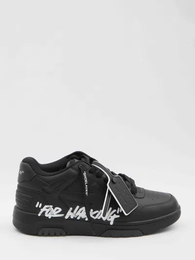 Off-white Off White Men Out Of Office Sneakers In Black