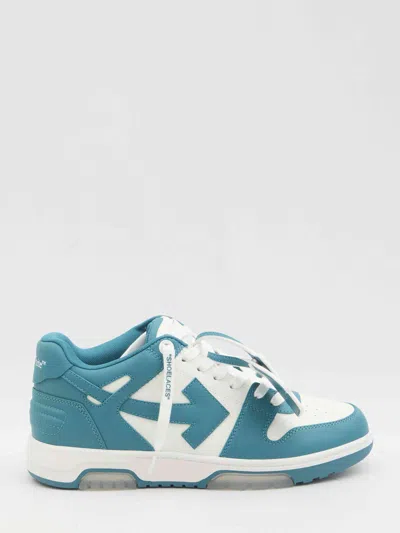 Off-white Off White Men Out Of Office Sneakers In Blue