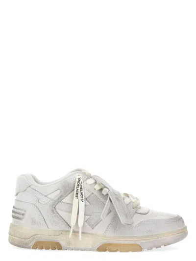 OFF-WHITE MEN'S OUT OF OFFICE SNEAKERS | SIZE 40 | OMIA189 COLOR C99LEA0140101
