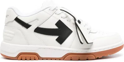 Off-white Men's Out Of Office White/black Sneaker | Size 40 | Omia189c99lea011