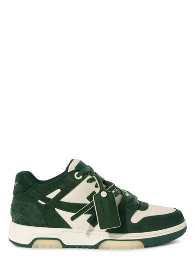 Off-white Men's Out Of Office White/ecrã¹ Suede Sneaker