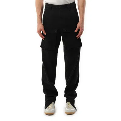 Off-white Men's Pivot Workwear Vintage Pants In Vintage Black
