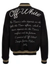 Off-white Bomber Jacket In Blackwhite