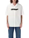 Off-white Pop Bowling Graphic Print Short Sleeves In Black